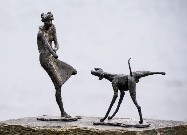 "Pas de deux i parken"