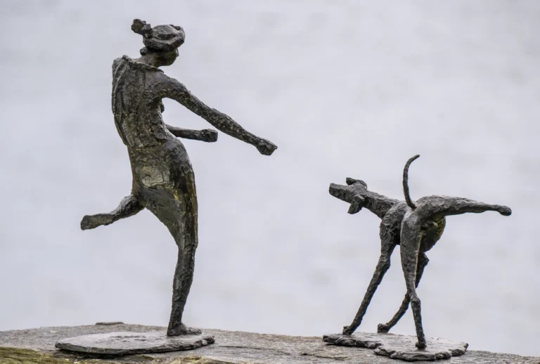 "Pas de deux i parken"